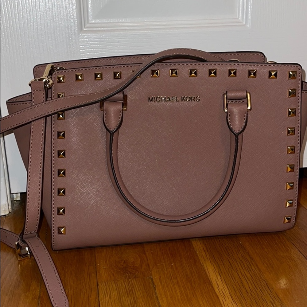 Michael Kors Pink Shoulder/crossbody Small Bag